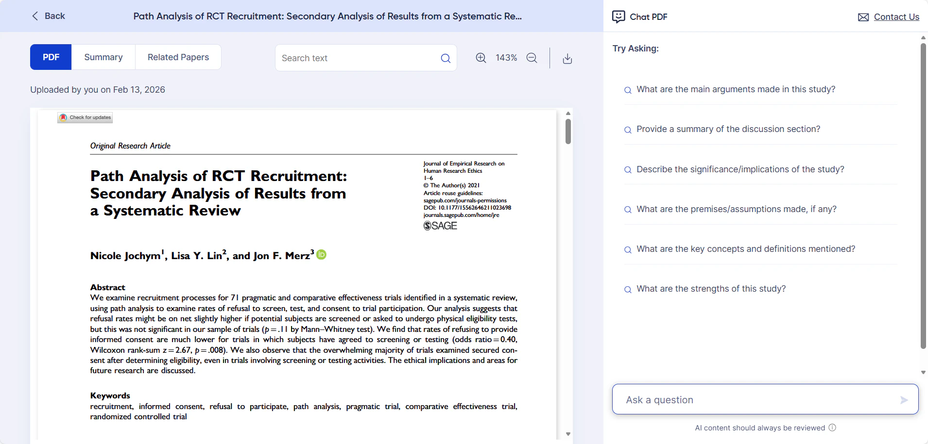 R Discovery-Tool Preview